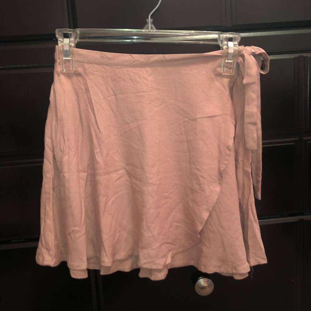 Wrap circle skirt